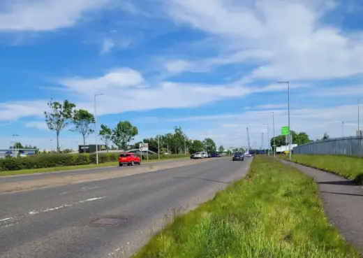 Braehead Shopping Centre landscape