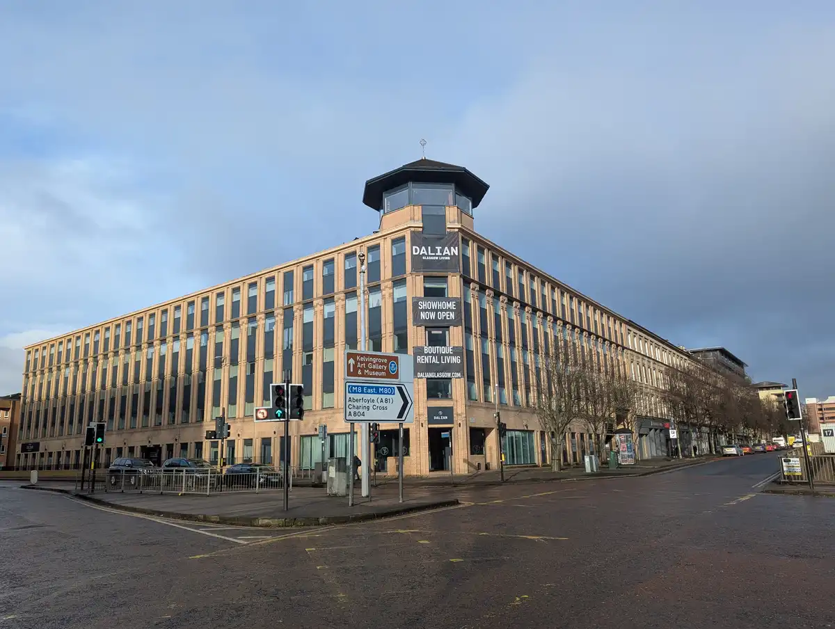 Dalian House Glasgow property street