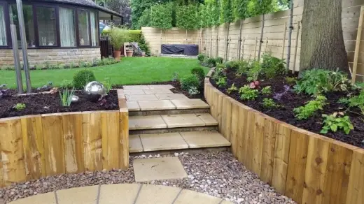 Creating levels in your garden