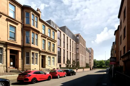 St George’s Road student housing Glasgow Building News 2023
