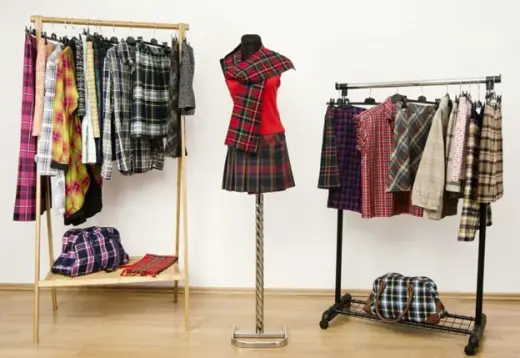perfect Scottish tartan clothes
