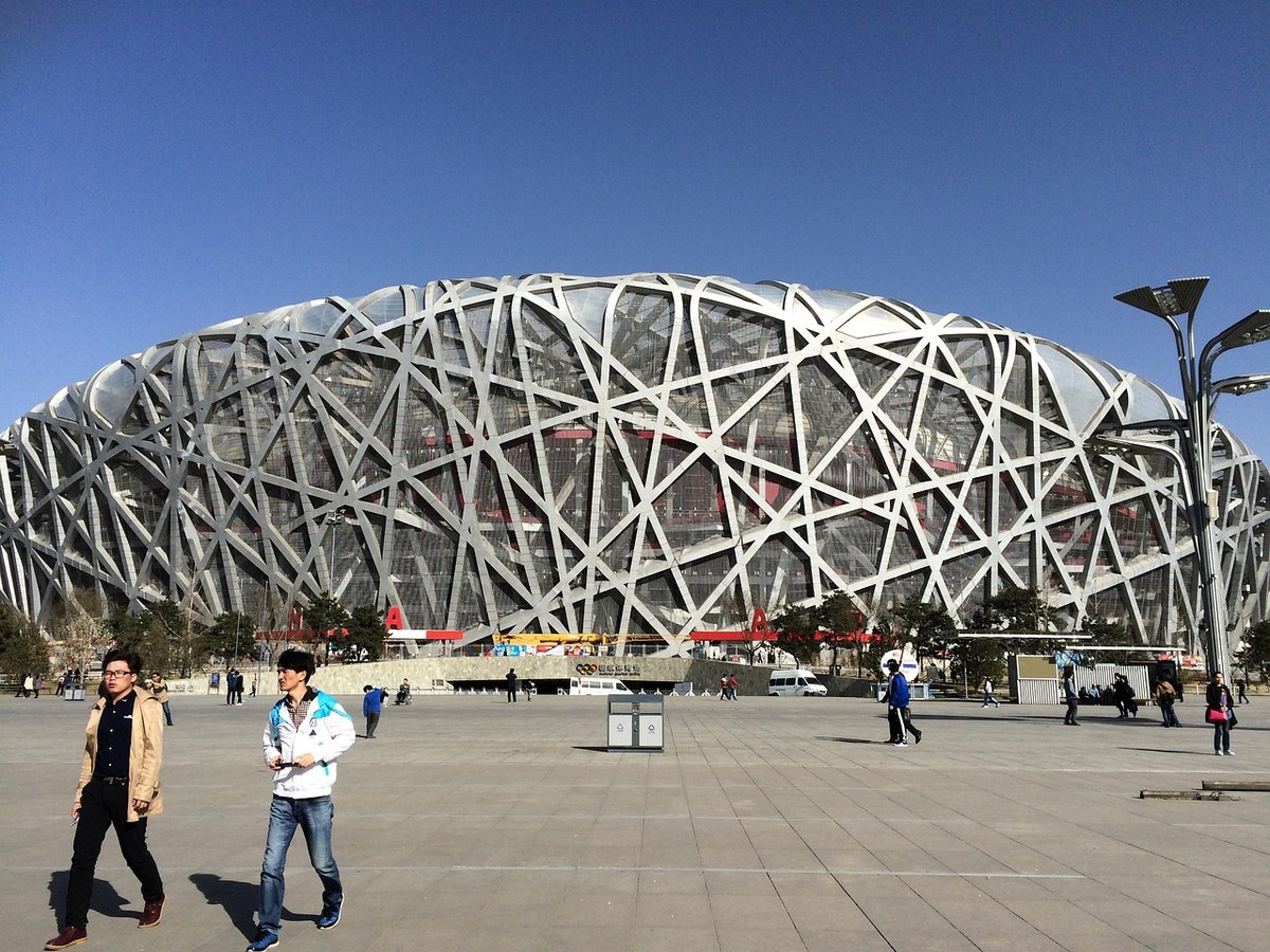 Beijing National Stadium building, China