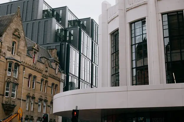 Glasgow College Modernist Structures - city buildings