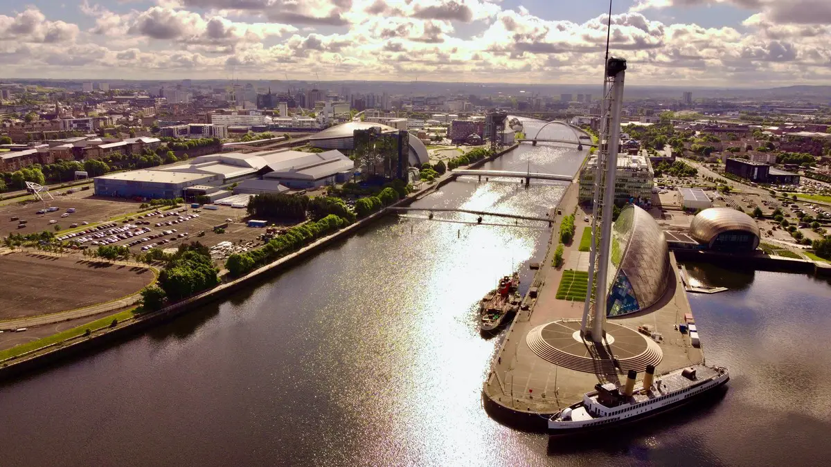 5 exciting ideas for a student weekend in Glasgow, River Clyde