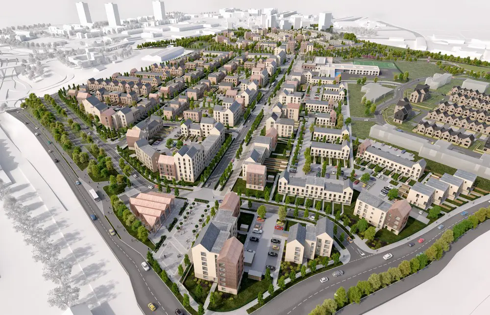 Sighthill Transformational Regeneration Area (TRA) Glasgow housing