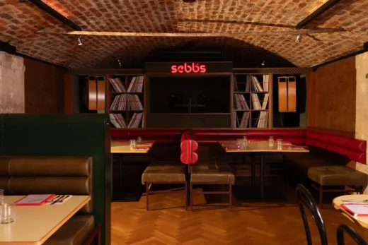 Sebb’s underground bar and restaurant Miller Street, Glasgow