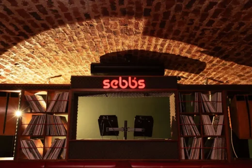 Sebb’s underground bar and restaurant Miller Street, Glasgow