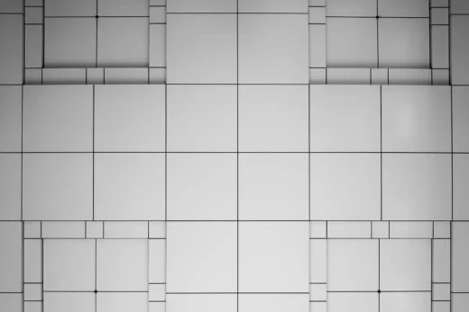 White tile interior design: home tiling products