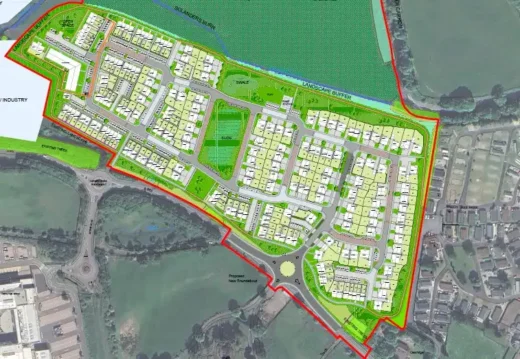 Denny housing development Falkirk for Cruden Homes