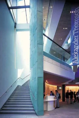 The Lighthouse building, Glasgow architecture centre interior stairs