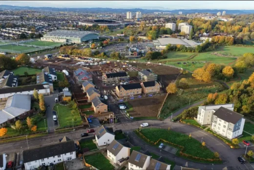 King’s View development in Toryglen Glasgow by Cruden Homes