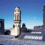 The Lighthouse building, Glasgow tower rooftops