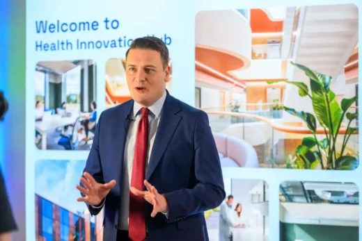 Wes Streeting, Health Innovation Hub Glasgow healthcare