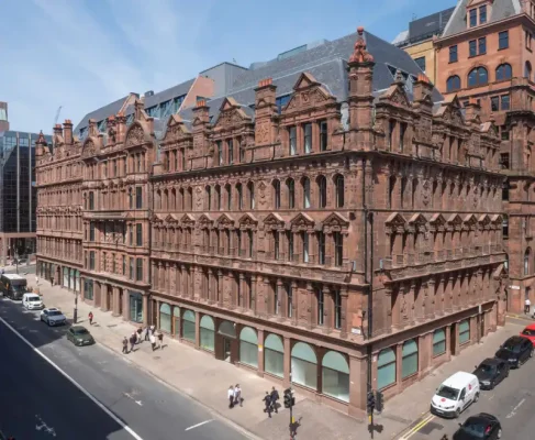 Lucent Bothwell Street Glasgow office building