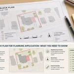 Block plans for planning applications: architects
