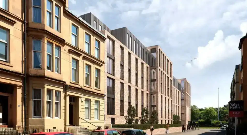 St George’s Road student accommodation Glasgow building news