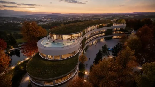 Ravenscraig Plot E7 master plan design contest rooftop pool
