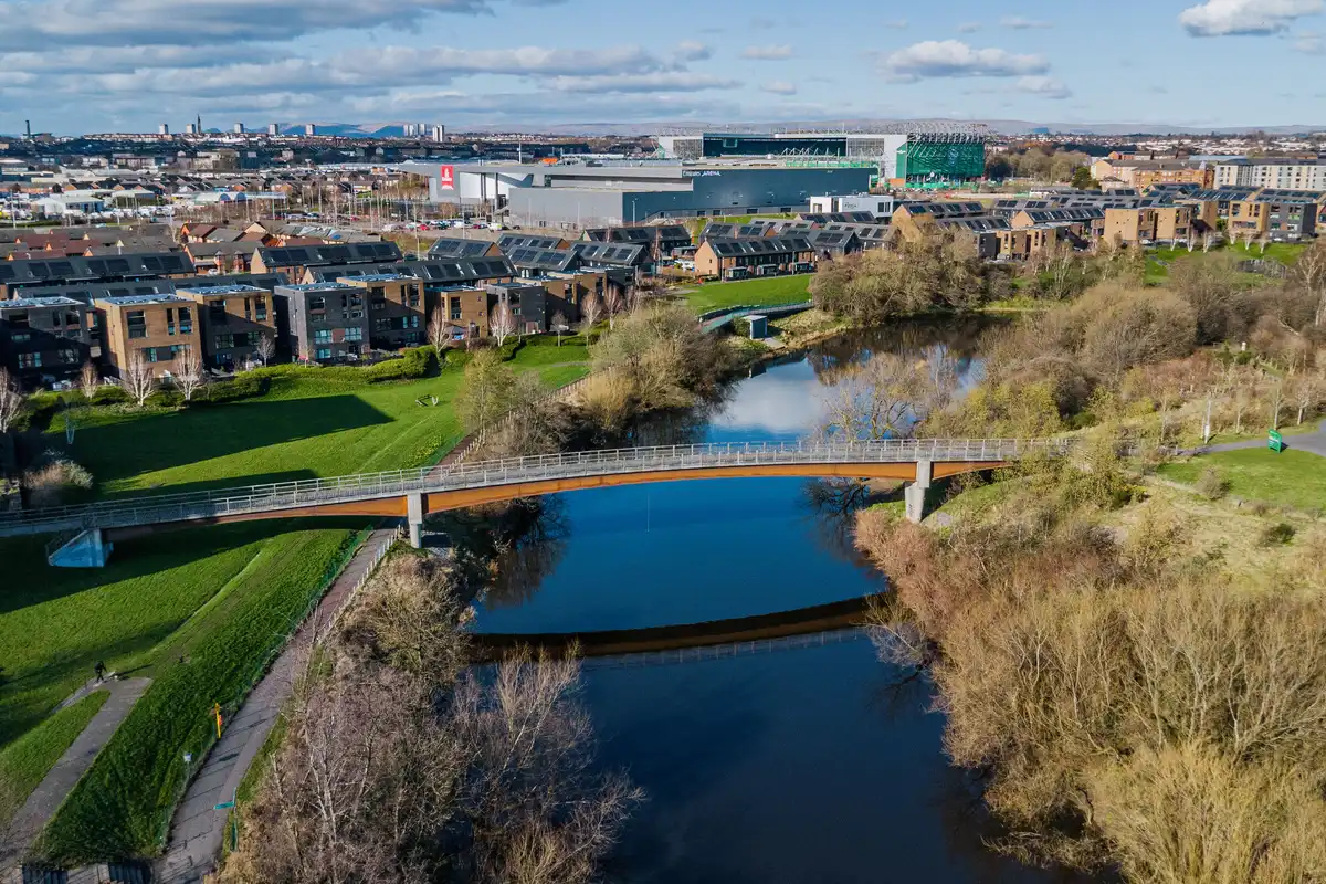 The Village, Dalmarnock Glasgow, Cruden homes