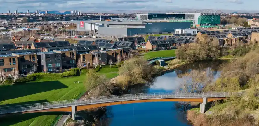 The Village, Dalmarnock Glasgow, Cruden homes