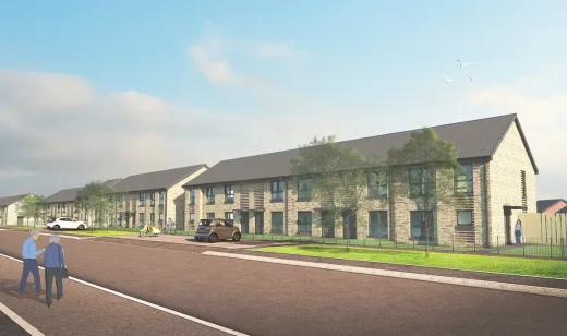 Haghill affordable homes at Appin Road and Todd Street