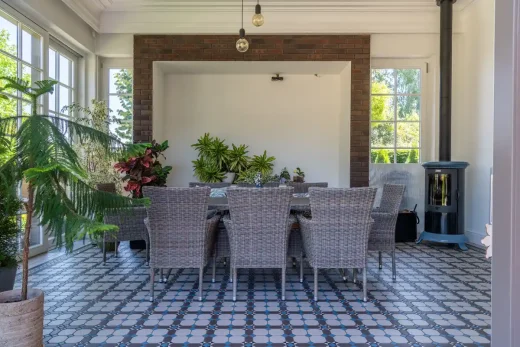 Scottish house garden room style