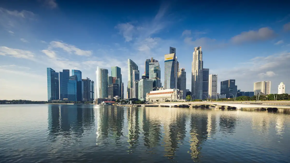 waterfront Singapore property city towers